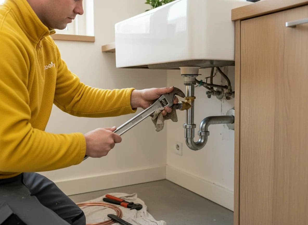 24/7 spoedmonteur van LoodgieterService Met Spoed installeert douchekraan en regendouche